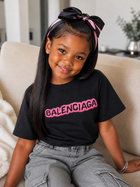 Bailey T-Shirt (Black/Pink)