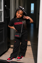 Bailey T-Shirt (Black/Red)