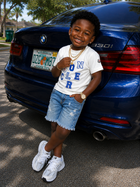 Maddox T-Shirt (White/Blue)