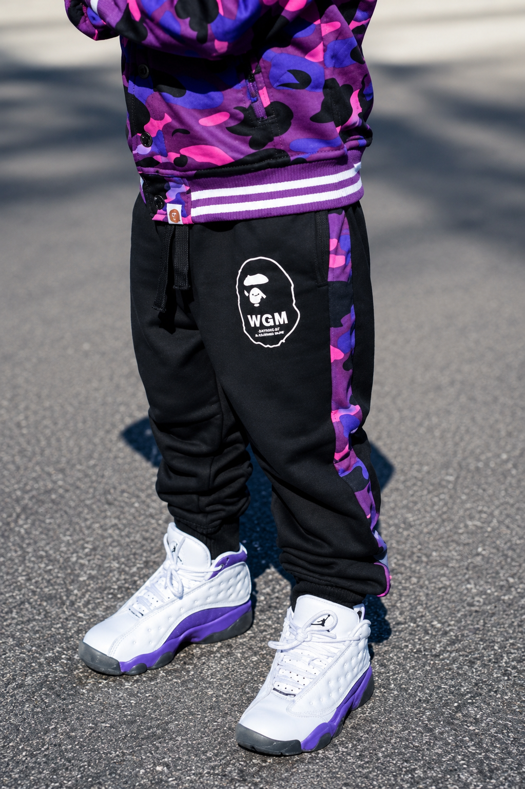 WGM Camo Army Jogger Only (Purple)